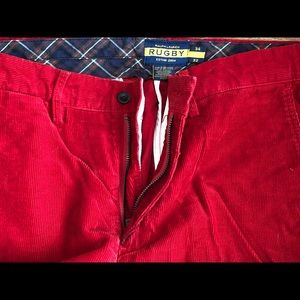 Rugby Ralph Lauren - Red Corduroy Pants